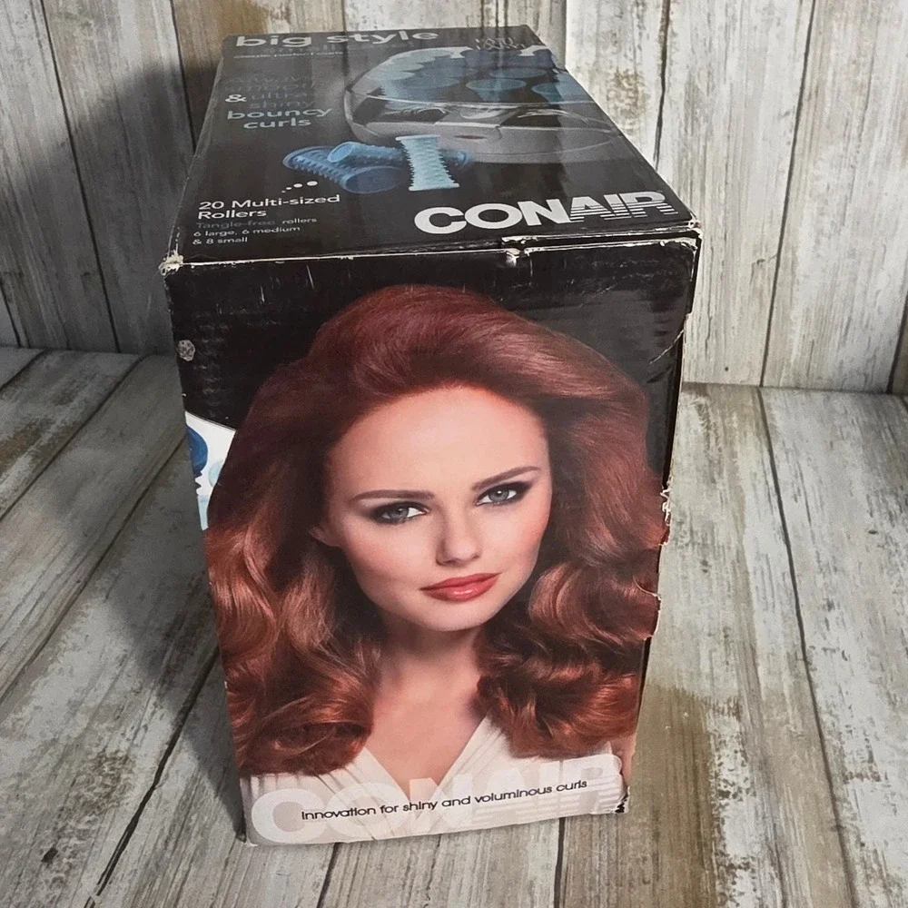 Conair Big Style Small Case 20 Multi-Sized Hot Roller Hairsetter CHW20 Blue